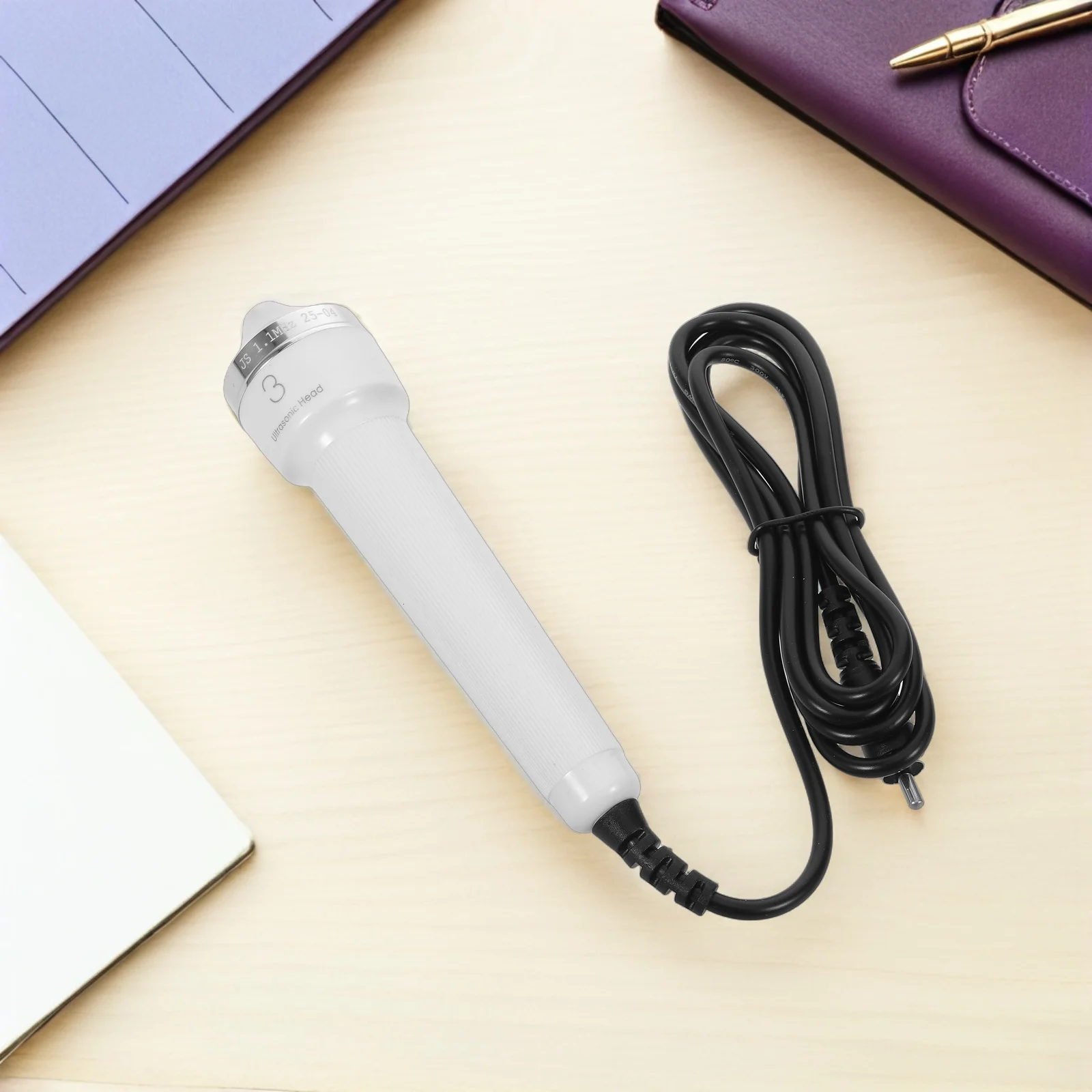 

Ultrasonic Beauty Device Facial Care Machine Probe Instrument Body Massager Metal Replacement Head