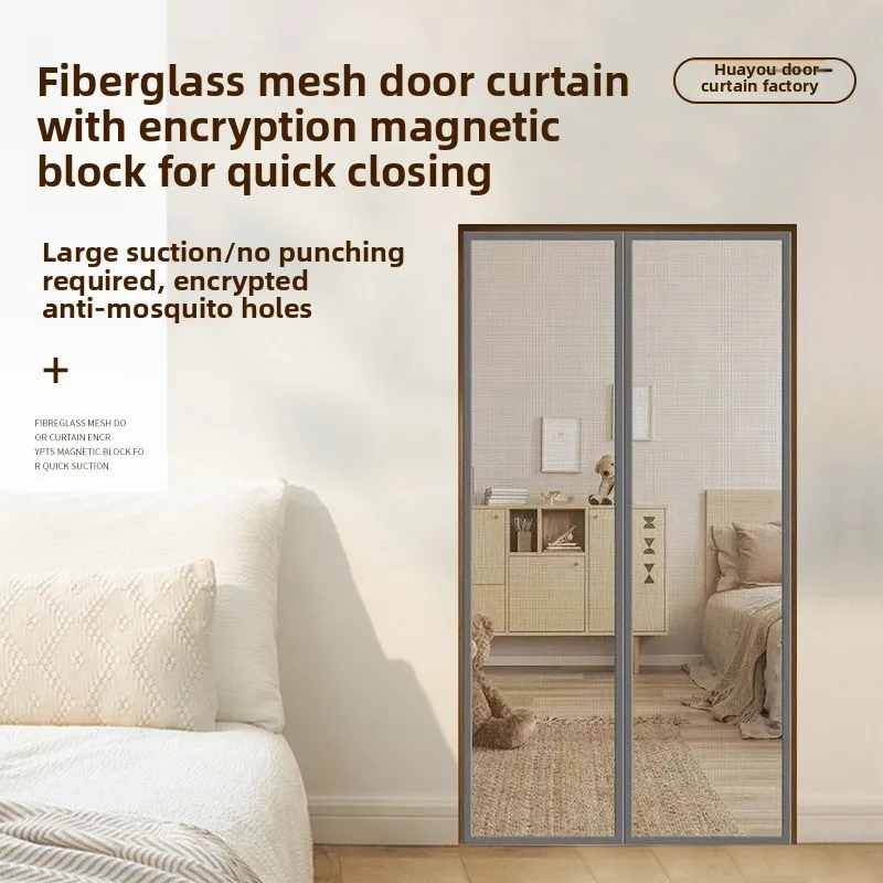 Magnetic Door Window Mosquito Net Insect Screen Anti Bug Curtains Home Garden Outdoor Protection