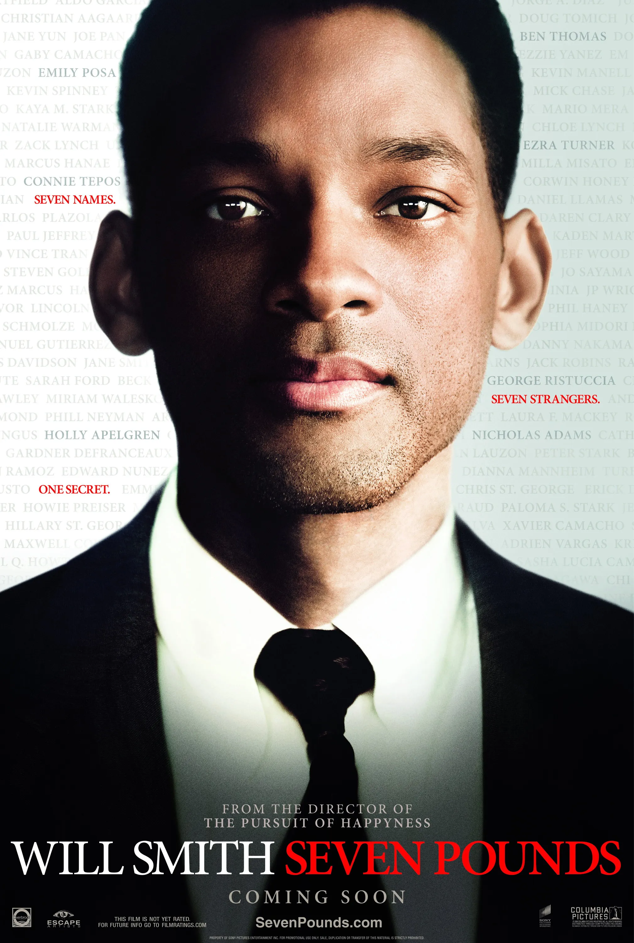 Movie Seven Pounds (2008) Poster Prints Wall Sticker Home Decor Bar Cafe Art Painting