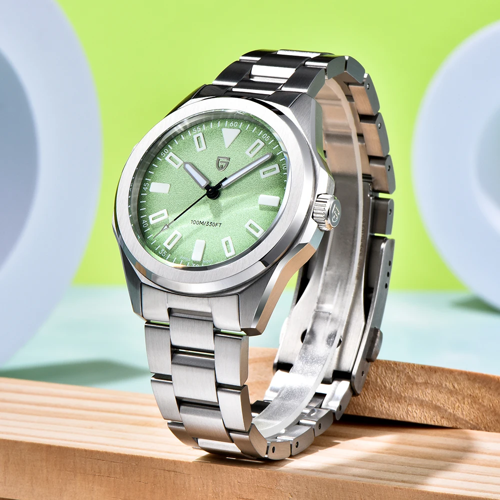 Original PAGANI DESIGN YS038 Fashion Casual Sports Watch Men Military Watch Stainless Steel Waterproof Quartz Watch Reloj Hombre