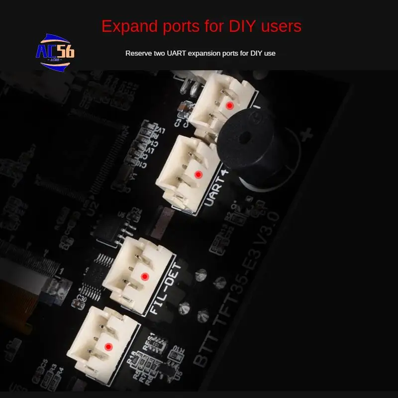 

AC56-принтер Аксессуары для печатных плат Комплект сенсорного экрана Детали 3D-принтера BIGTREETECH TFT35 E3 V3.0.1 Дисплей 3D-принтер