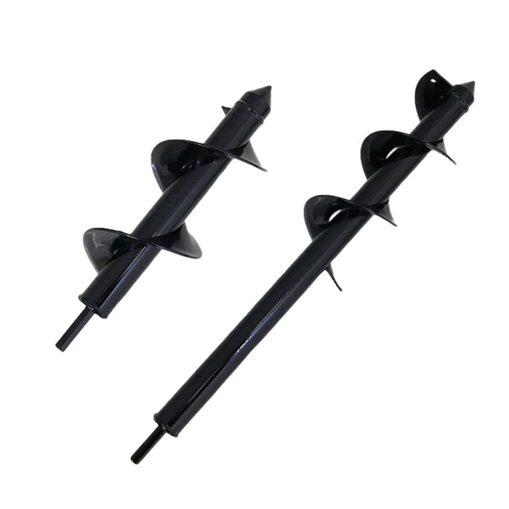 Garden Auger Spiral Drill Bit Gardening Flower Planter Earth Drill Planting Hole Digger Tool Loose Soil Drill Bit Accessories