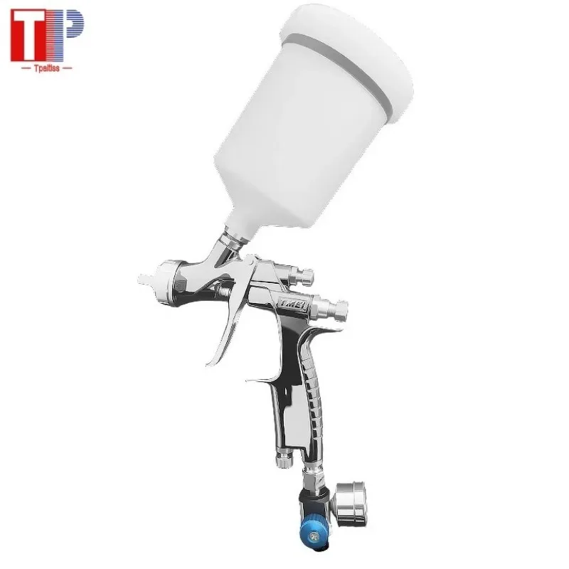 W-400 T-400 Professional HVLP 1.4mm Nozzle Gravity Pneumatic Spray Gun Air Paint Spray Gun for Car Auto Repair Tool