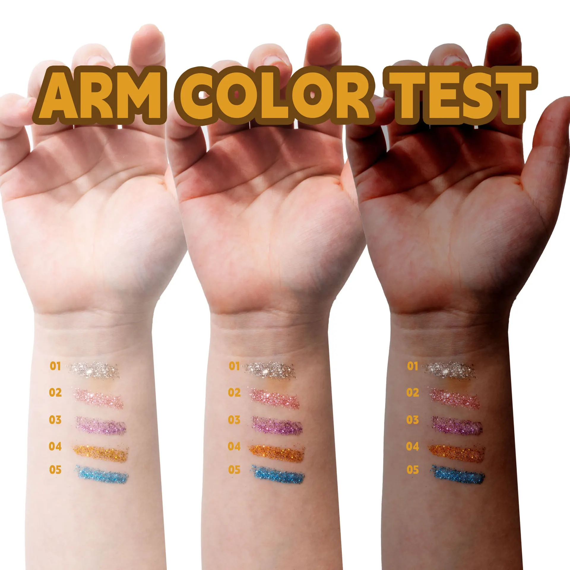 Mascara diamant brillant, 5 couleurs, imperméable, Volume 3D, paillettes à séchage rapide, maquillage de fête, Festival, 5ml