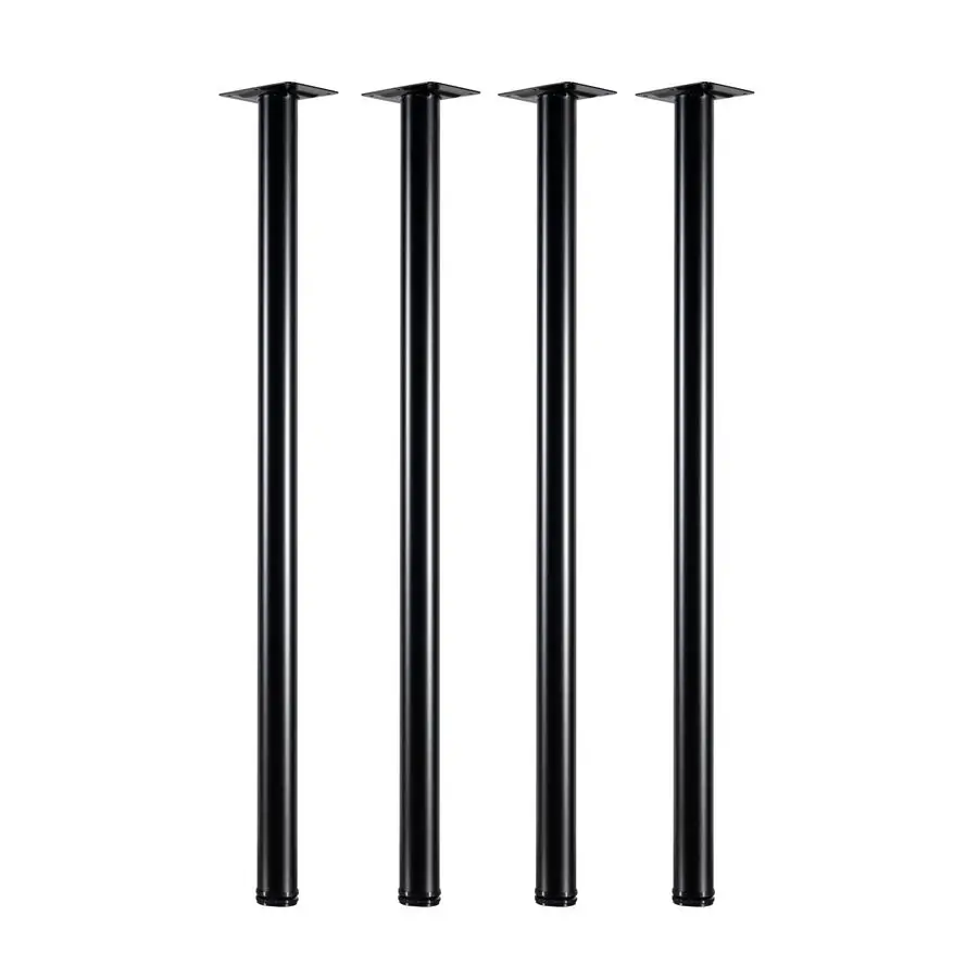 

36Incn Table Legs,Metal Desk Lesg,DIY Coffee Desk, Dining Desk,Bar Support FeetSide Table,Adjustable Round Furniture Legs Set of