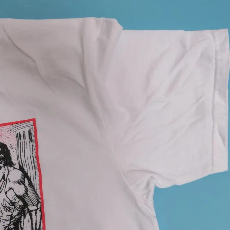 Soundgarden Band Tee Ball And Chain Più Forte Than Love Alternative American Rock n Roll Grunge Sub Pop Camicia Boxy Fit pesante