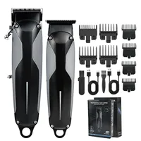 Professional Electric Cordless Clipper BRDCLIP 005 006 6500RPM Motors Barber Set Beard Trimmer Shaver Hair Cutting Machine MEN'S