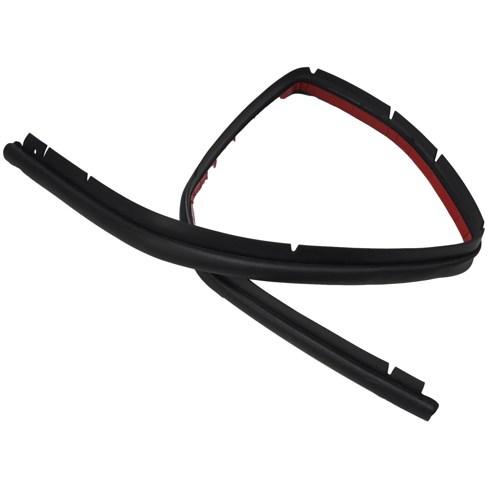 Front End Seal Bumper Panel Hood Black Easy Installation Hood To Front End Seal Rubber For Toyota For Corolla 09-13