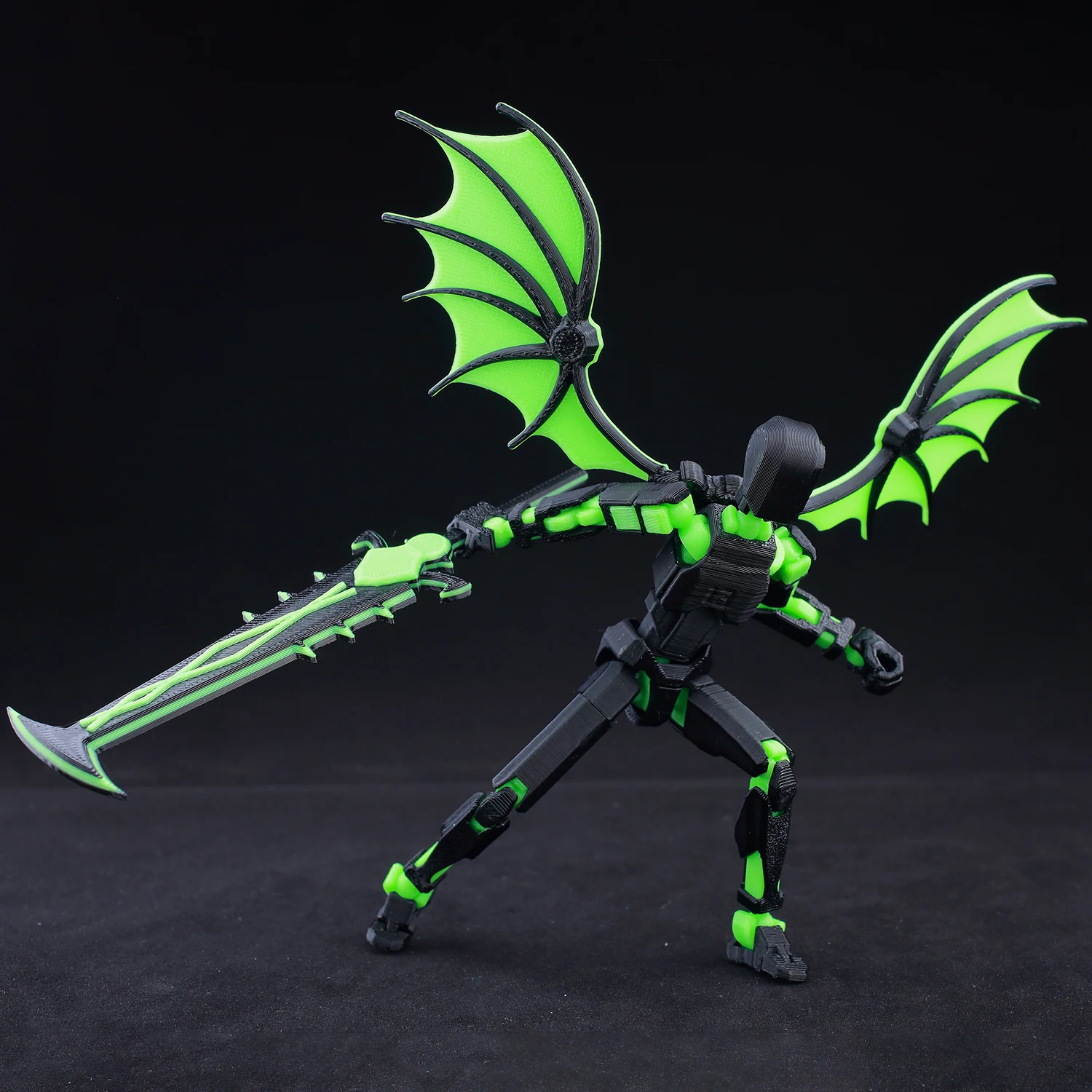 Lucky13 13 عارضة أزياء قابلة للوضع لفيلم توقف الحركة ثلاثية الأبعاد مطبوعة مفصلية الشكل لتقوم بها بنفسك نموذج حرفي للفنانين