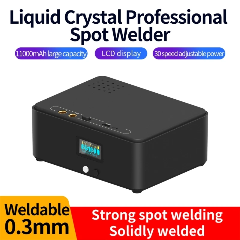 

DIY 30Gears Spot Welder Portable Handheld Mini Welding Machine for Welding Nickel Strip Thickness of 0.1mm-0.3mm