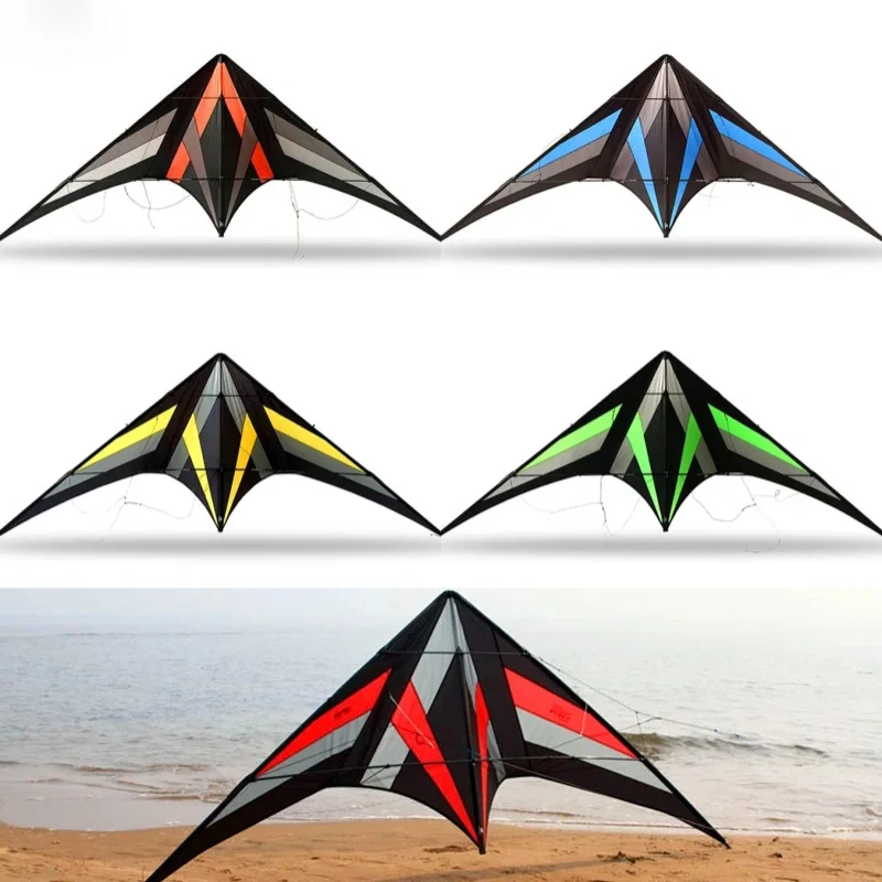 free shipping 250cm Professional Stunt kite Falcon kites flying Ballet Formation Kite factory Freilein kite dual line for adults