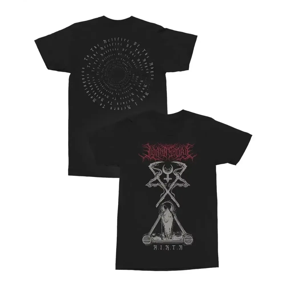 

Lorna Shore Rocker Men Women's Short Sleeve Cotton T Shirt Band Hip Hop Tee Streetwear Black T-shirt 2025 Summer Tops Clothing