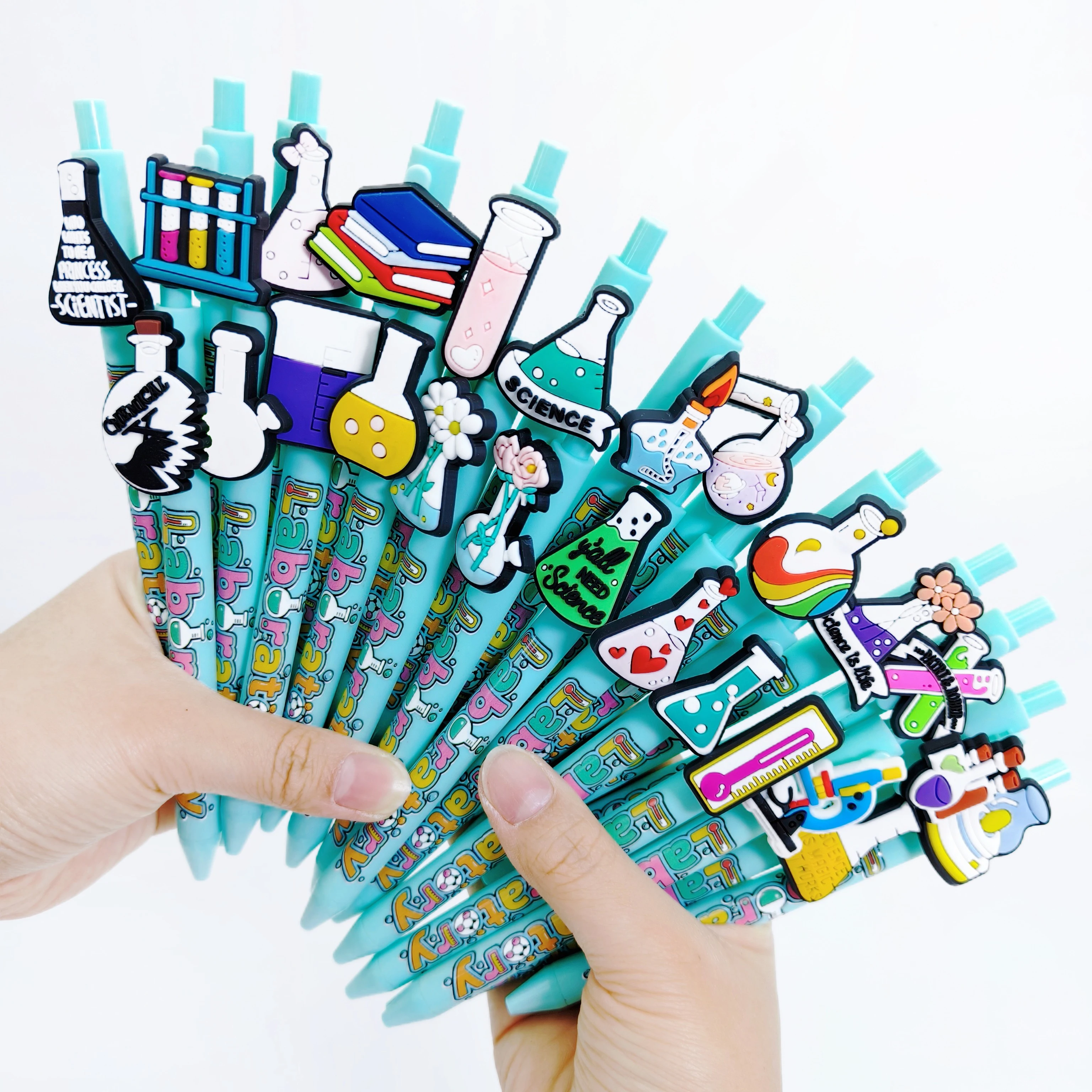 

10 шт./15 шт., химическая лабораторная шариковая ручка, бутылка для научных экспериментов, шариковая ручка, ежедневные офисные письменные принадлежности, канцелярские принадлежности