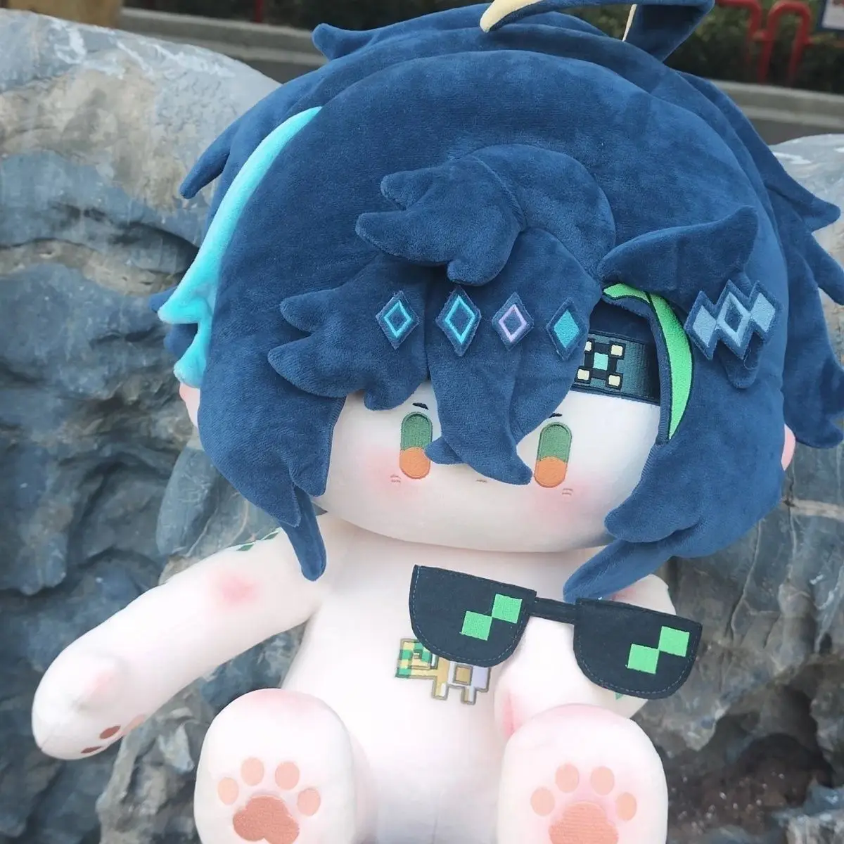 أنيمي ‌ Genshin Impact Kinich Plushies 40 سنتيمتر تأثيري لينة أفخم الجسم فستان وسادة محشوة غرفة زينة هدايا عيد الميلاد