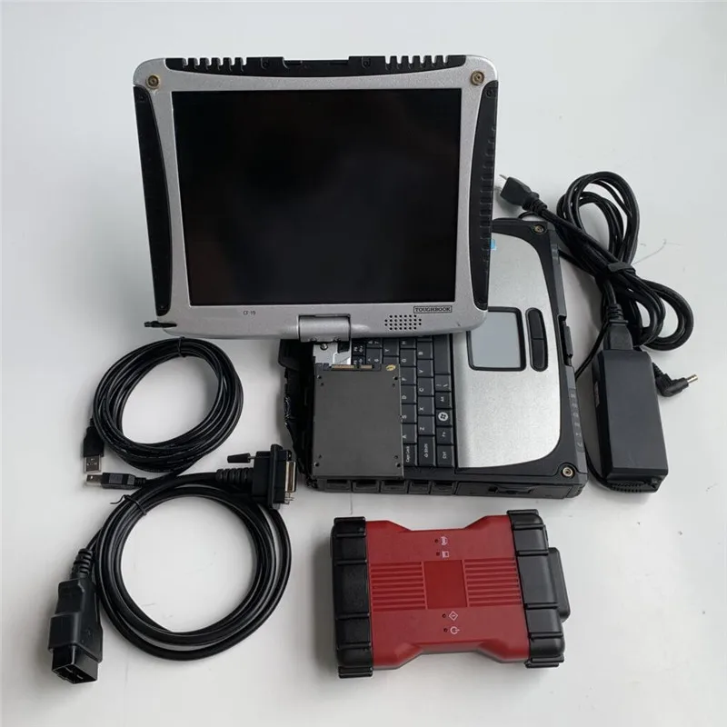 CF-19 Laptop (8GB RAM i5CPU) Installed VCM2 VCM 2 IDS V128 SSD 480GB for Fd and Mzd Diagnostic Interface OBD2 Code Scanner Tool