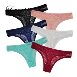 New Sexy Lace Women's Underpants Soft Cotton Panties Girls Solid Color Briefs Breathable Panty Lingerie Female Underwear thong