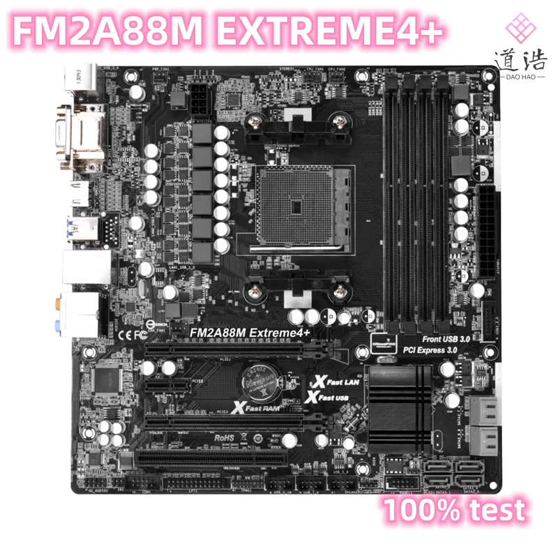 

For Asrock FM2A88M EXTREME4+ Motherboard 64GB HDMI Socket FM2/FM2+ DDR3 Micro ATX A88X Mainboard 100% Tested Fully Work