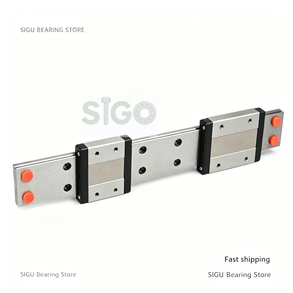 MGW7 MGW12 MGW9 MGW15 L 100 350 400 450 500 600 800mm miniature linear rail slide 1pc MGW9 linear guide 1pc MGW9H carriage
