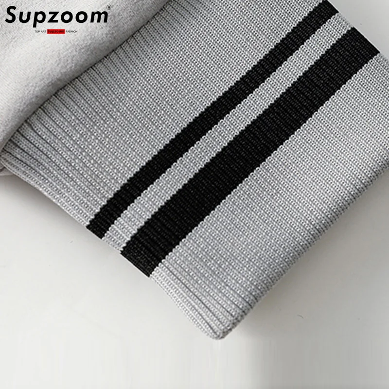 Supzoom 2025 New Arrival Top Fashion Splice Thickened Winter Triangle Marker Warm Casual Winter Down Jackets Men