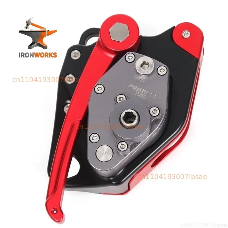 impulsora Ascender sistema de doble potencia taladro equipo impulsado escalador de cuerda　CCS trabajo aéreo elevador