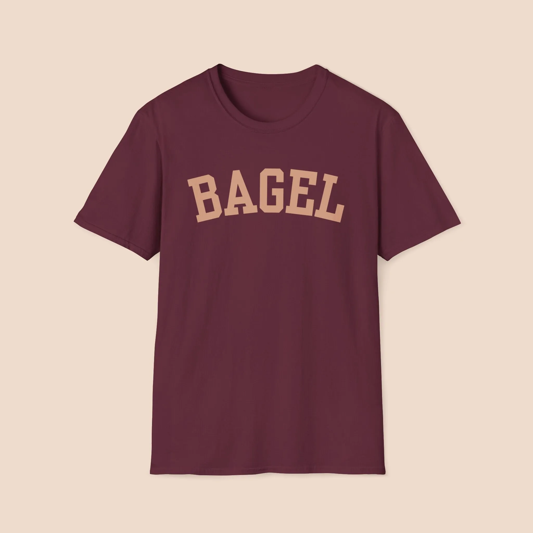 Bagel T Shirt For Lover Breakfast Food Scooped New York