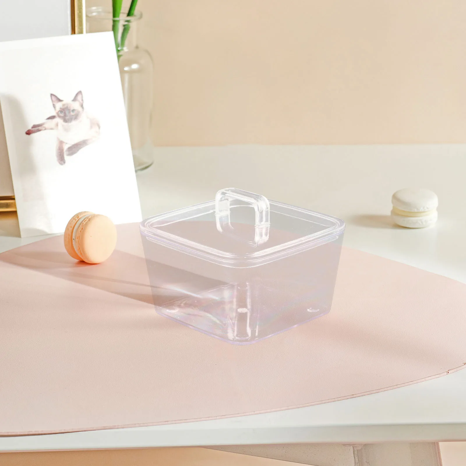 

2Pcs Fruit Bowl with Lid Clear Small Serving Bowls for Snacks Storage Pudding Ice Cream Salad Multi-Function Glass Bowl Elegant