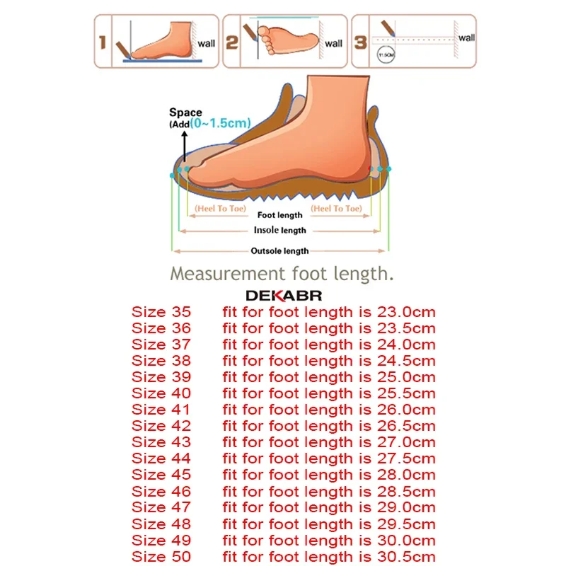 DEKABR Size 35~50 Warm Heighten Boots Genuine Leather Men Boots High Quality Autumn Snow Boots Men Waterproof Soft Ankle Shoes