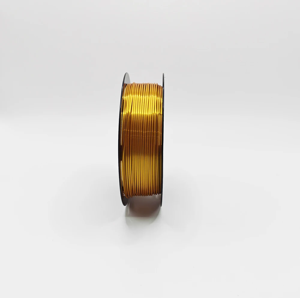 200g Silk PLA 3D Filament Gold 1.75mm High Speed 3D Printer Material Pla Golden Silk Filament