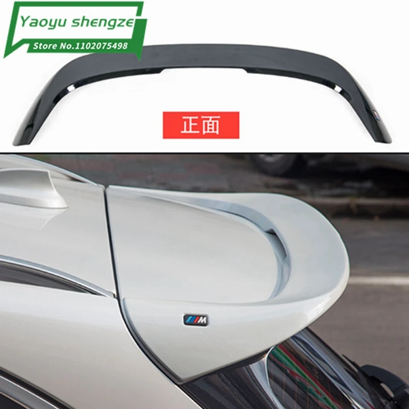 For BMW X1 F48 Spoiler 2017-2019 BMW 1 series hatchback ABS Material Car Rear Wing Primer Color Rear Spoiler For BMW X1 Spoiler