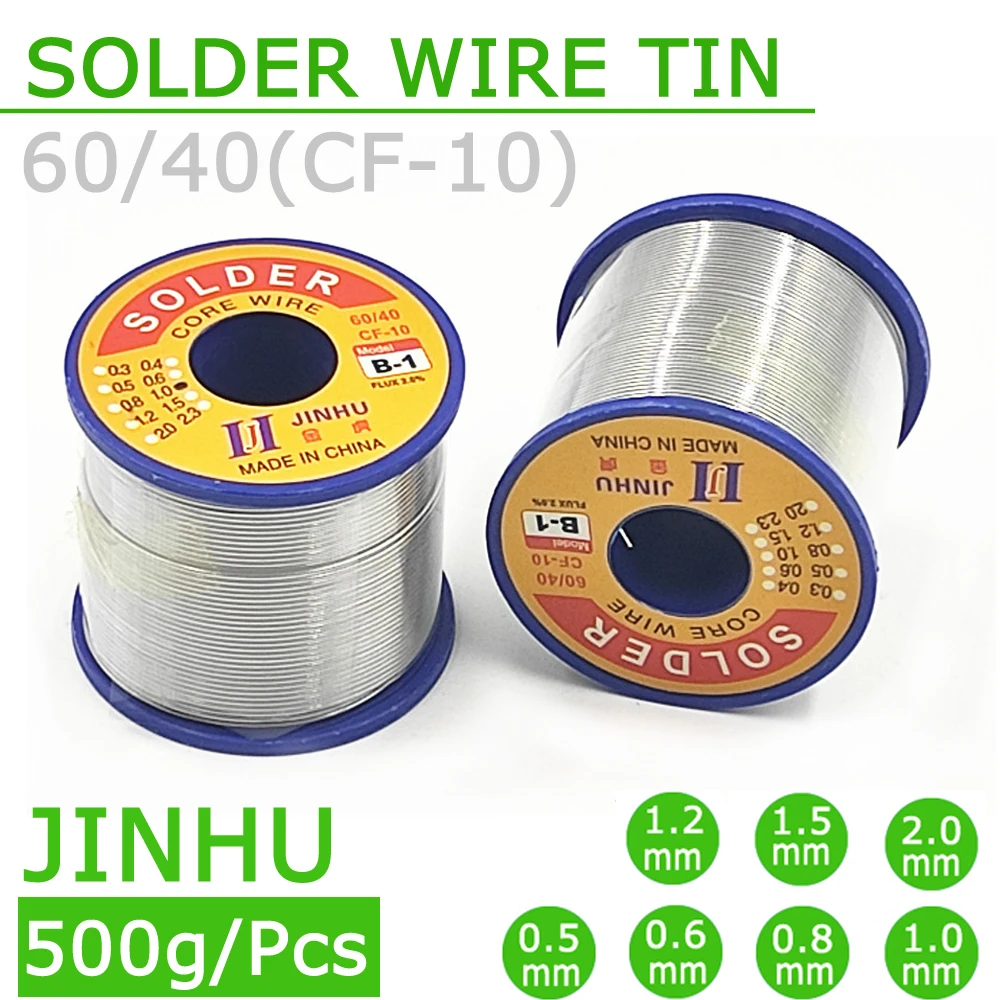 500G Electronic Soldering Wire Solder Wires Rosin Core Tin Multipurpose Welding Flux Iron Wire Reel Home Accessories For Repair