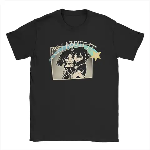 Funny Game Anime The Coffin of Andy and Leyley T-Shirt Summer  T-Shirts Cotton Hipster Tee Shirt For Mens Short Sleeve Tees