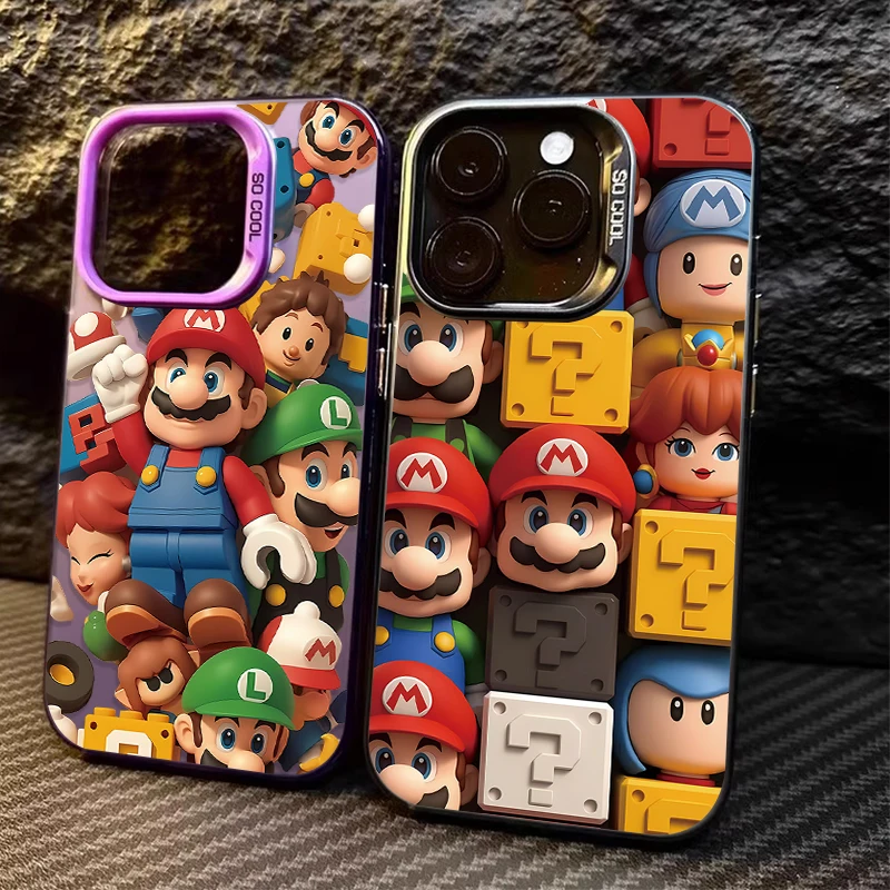 Fashion Super M-Marios Case for Xiaomi POCO M6 Pro 4G X6 X5 X3 NFC F3 F4 GT F5 F6 M5S C65 Mi 13T 12T 14 13 12 11 Lite 5G NE Capa