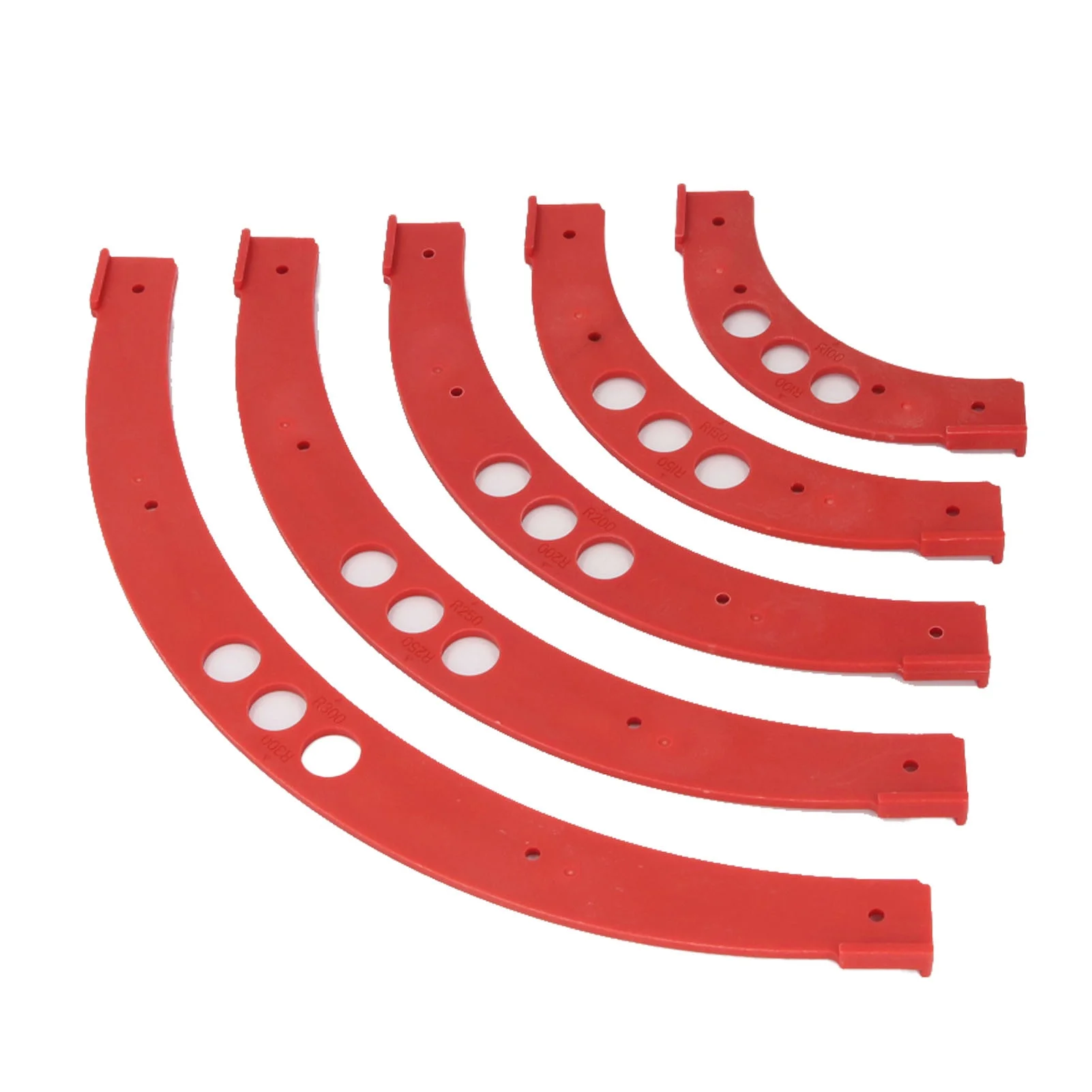 woodworking-corner-chamfer-template-engineering-plastics-r100-r150-r200-r250-r300-woodworking-round-corner-radius-templates