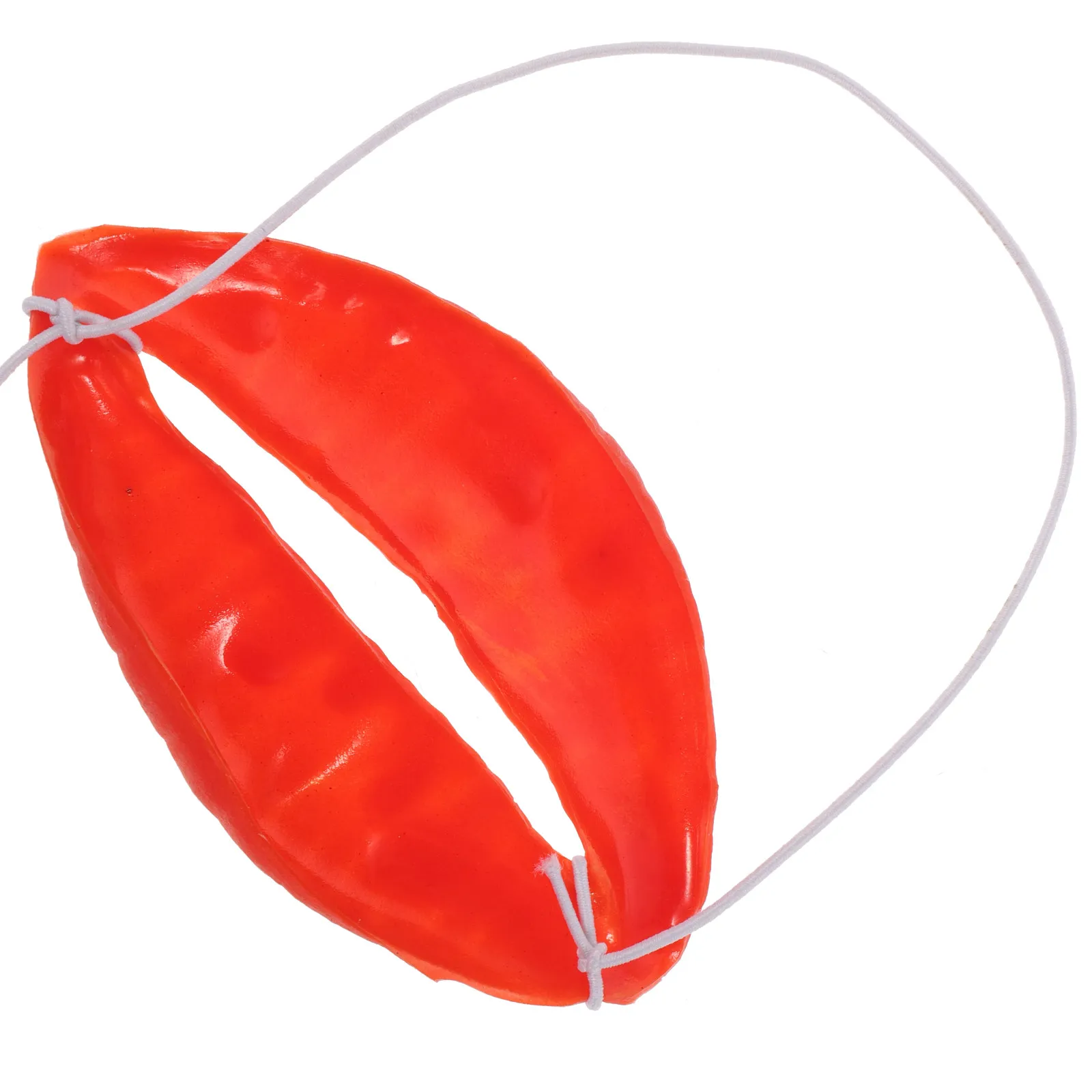 

Sausage Mouth Halloween Decor Funny Cartoon Red Lips Latex Prop for Party Festival Mask Masquerade Mardi Gras Supplies