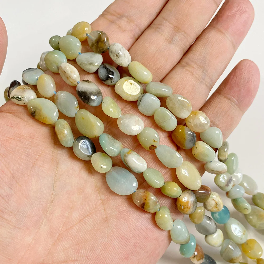 8-12mm Irregular Stone Bead Fluorite Saualpite Labradorite Loose Spacer Beads For Jewelry Making Bracelet Necklace DIY Handmade