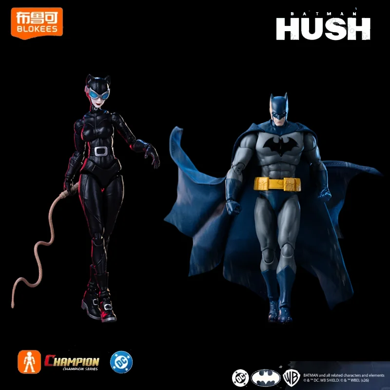 Blokees Super Hero Batman Hush Catwoman Building Block Figure Assembled Model Collectible Desktop Decoration Gift