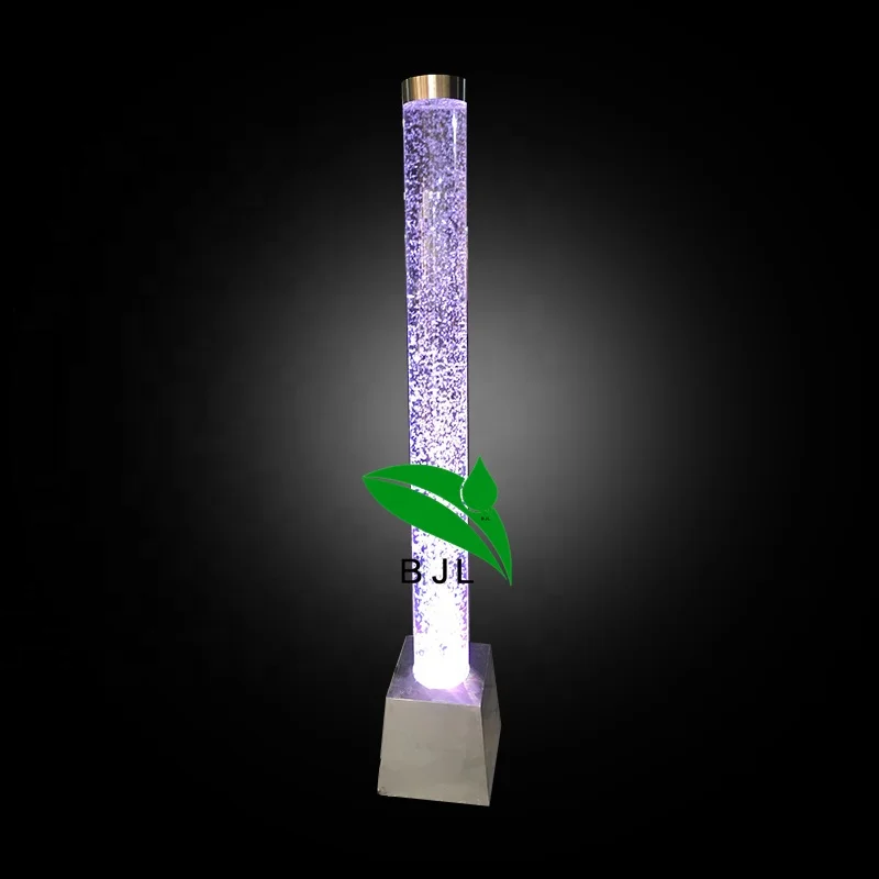 

Customized. sensory led light color changing lamp feature bubble tube