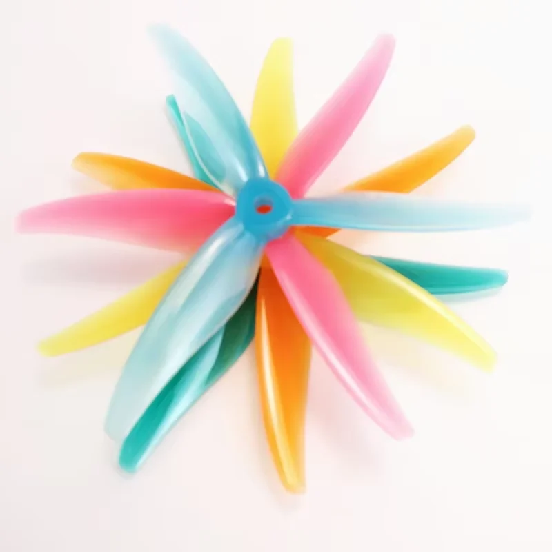 ใบพัด GEMFAN 51466 V2 แบบสามใบพัด ขนาด 5 นิ้ว แข็งแรง ทนทานต่อการระเบิด รวดเร็วยิ่งขึ้น สำหรับเครื่องบินบังคับวิทยุ