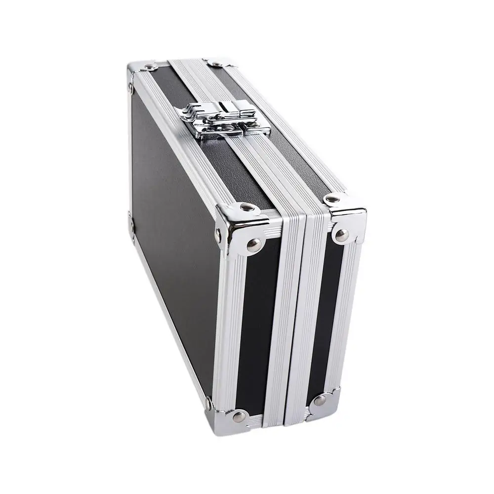 Portable Durable Outdoor Camping Metal Instrument Case Store Items Jewelry Box Storage Box Travel Suitcase Toolbox