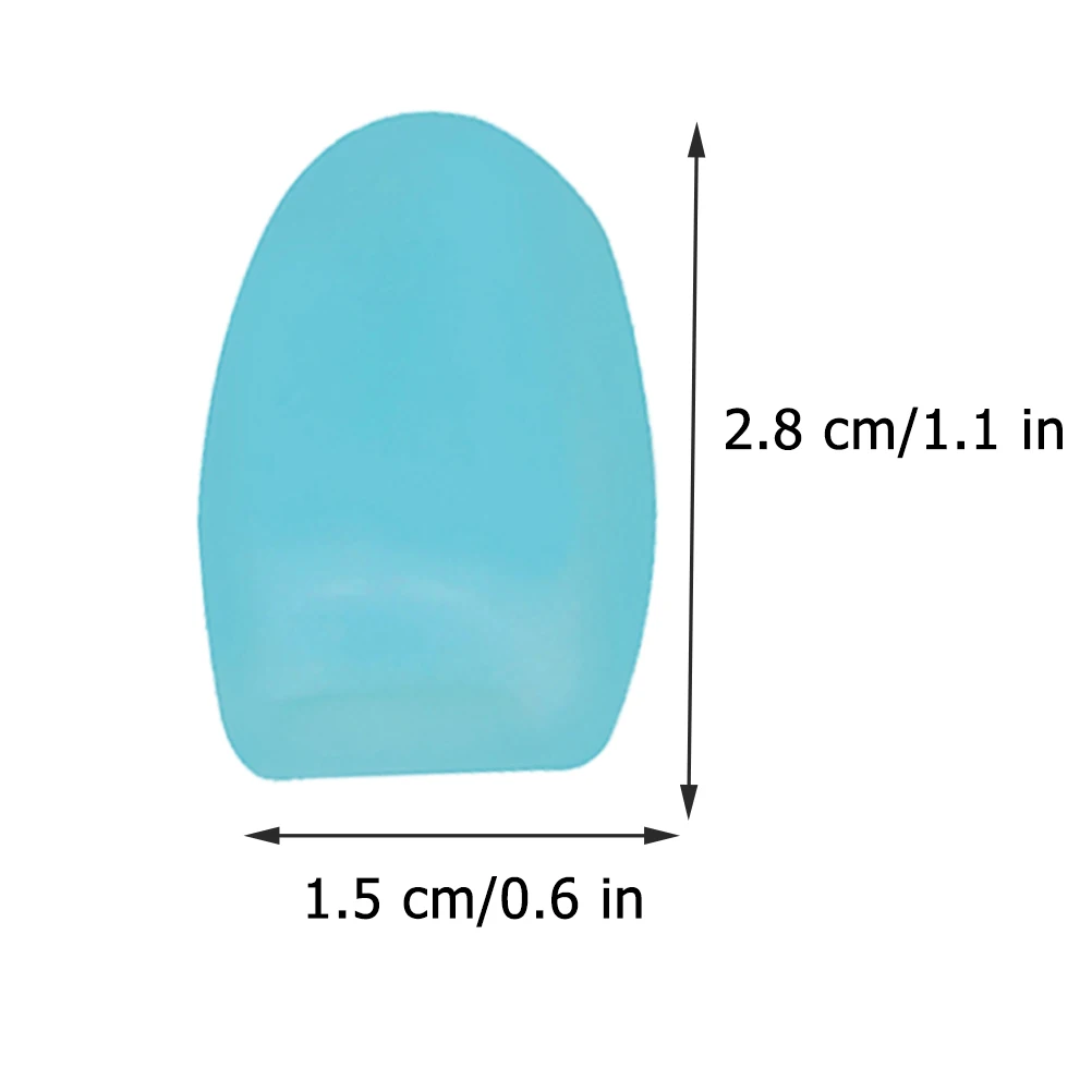 

6pcs Saxophone Side Key Pads Silicone Key Riser Covers Wind Instruments Accessories Heightening Cushion Risers Replacement