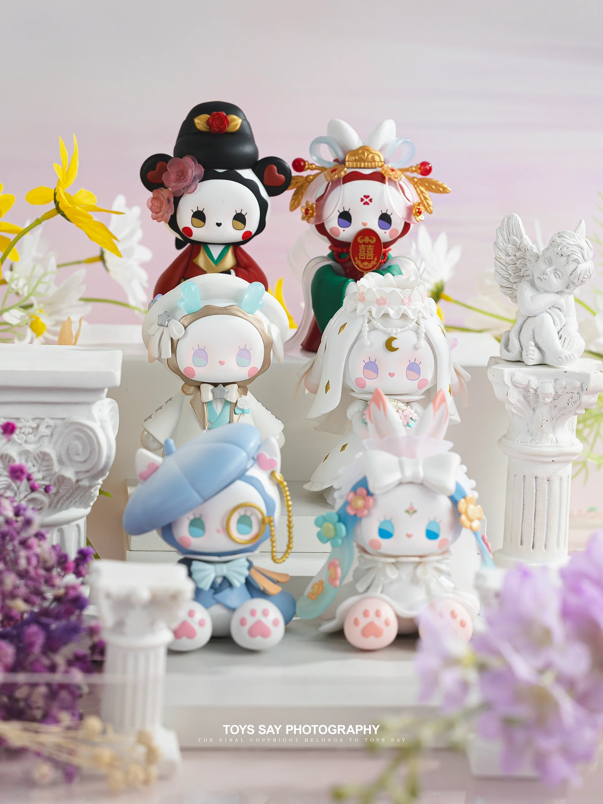

Secret Forest Wedding Series Emma V8 Blind Box Cute Cartoon Doll Ornament Collection Doll Mystery Box Couple Girl Surprise Gift