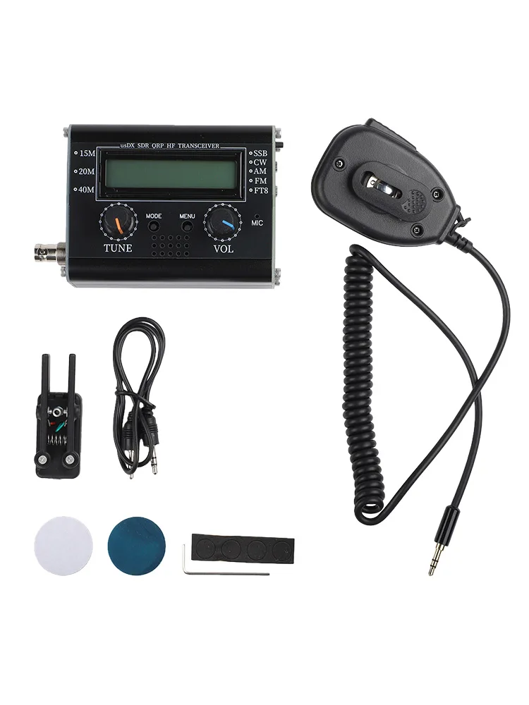 Electronics Multi-band Transmitter 80 X 40 X 100mm All Mode Transceiver Built-in Microphone Compact Size Digital Display