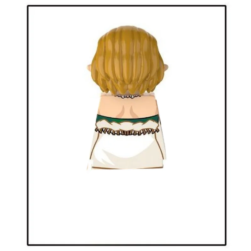 DT8906 Princess Cartoon Anime Series ZEL LIN Bricks Action Figure Model Bricks DIY Assembly Toys Building Blocks Model Gifts image 4