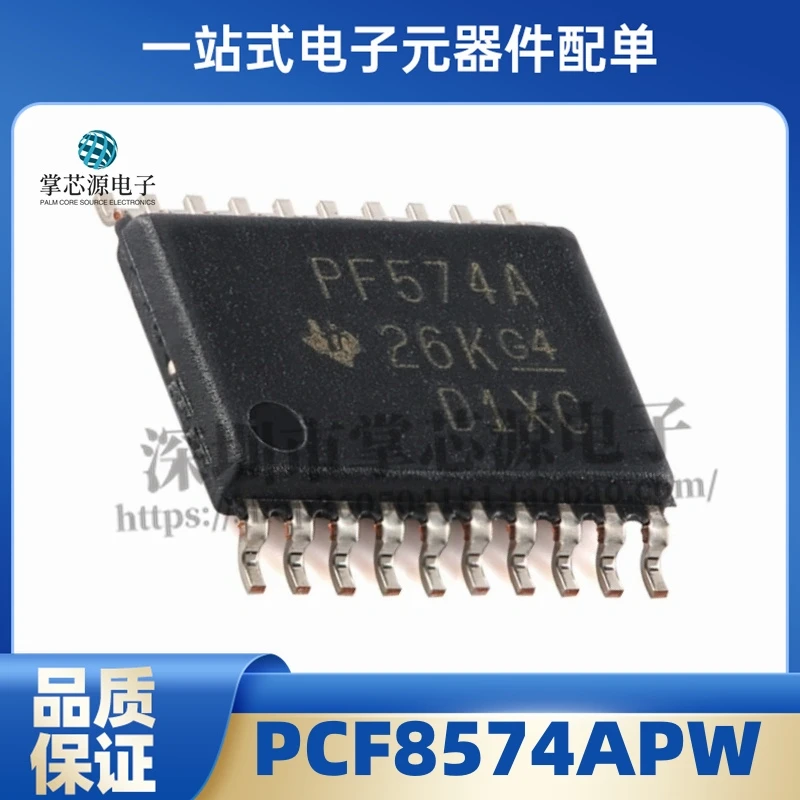 New Original PCF8574APW Silkscreen PF574A TSSOP-20 Interface I/O Expander IC In Stock