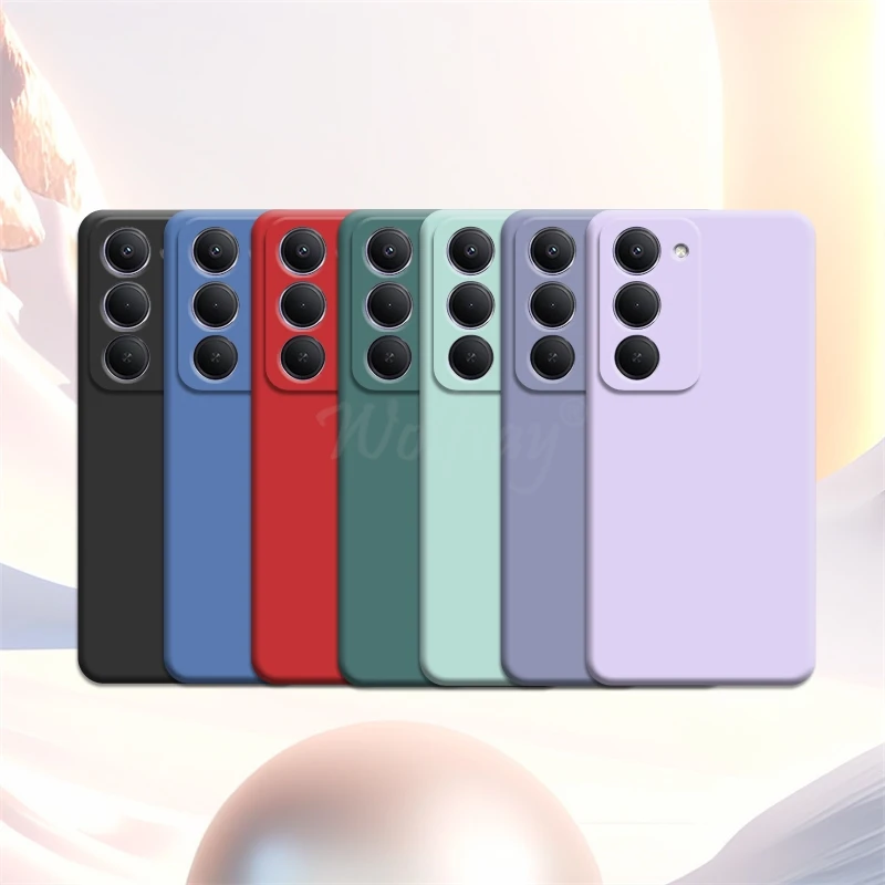 

Чехол для Xiaomi Redmi 15, жидкий силиконовый простой резиновый чехол из ТПУ, чехол для Redmi 15, защитный чехол для телефона, чехол Redmi 15, чехол