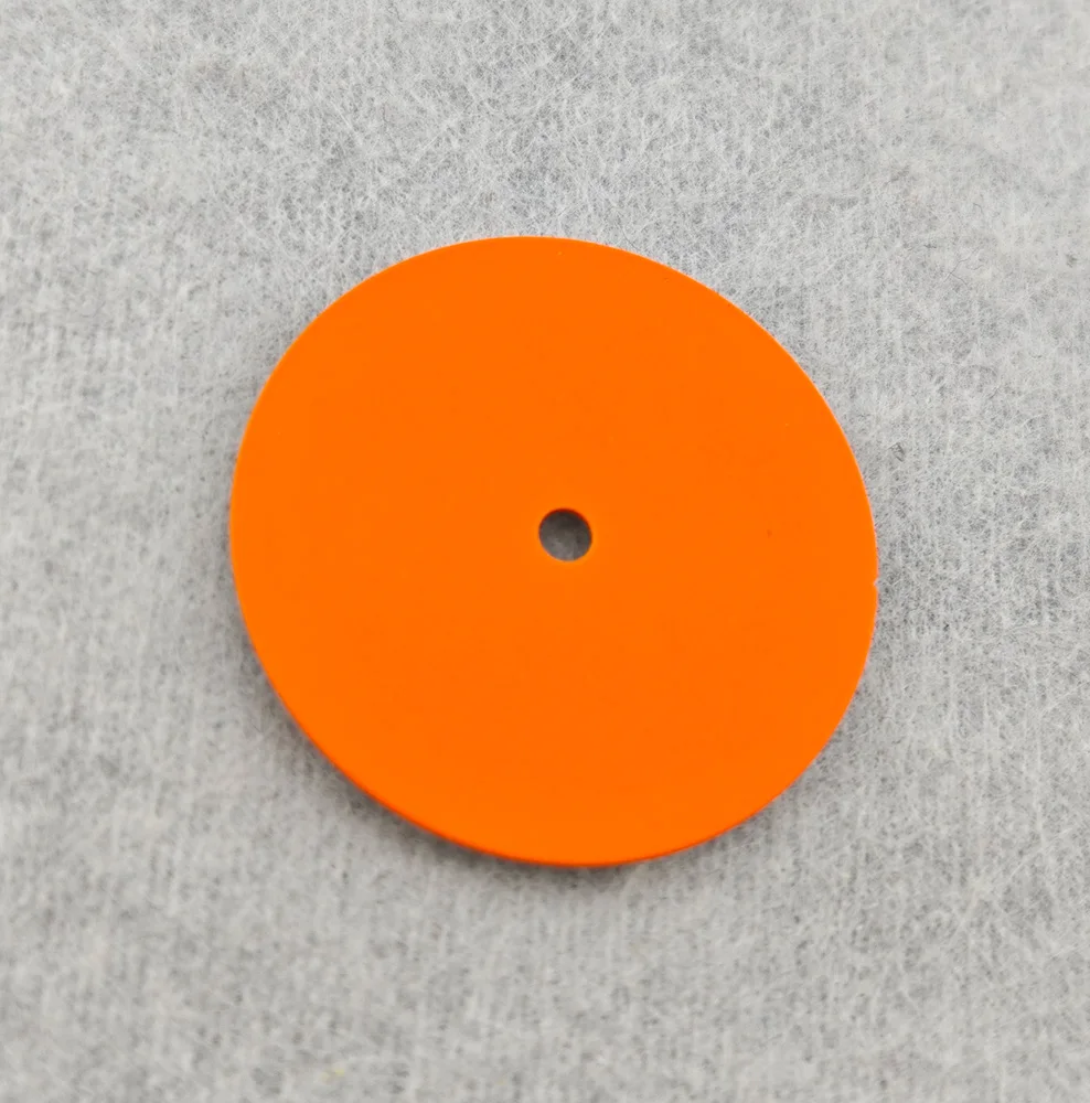 Mostrador de cor personalizado do relógio do logotipo, acessórios de alta qualidade, apto para movimento, 28.5mm, NH35, NH36