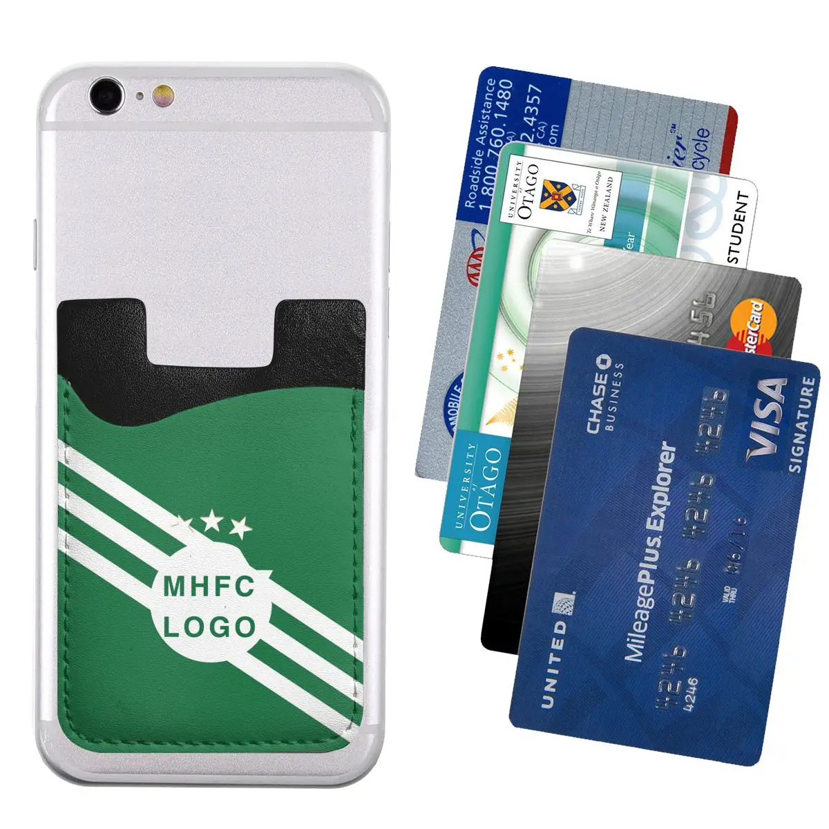 Israel F.C MHFC Champion Card holder, mobile phone pocket, universal leather double-layer storage card holder