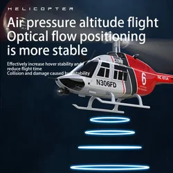 RE ERA C138  Remote-Controlled Aircraft Six Channel Optical Flow Positioning Helicopter With 3d Rolling And Ultra Long Endurance