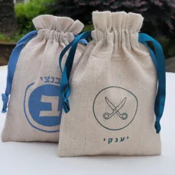 Eco-Friendly Custom Natural Linen Gift Bags for Birthday Baby Shower Rustic Country Wedding Pouch with logo Jute Dust Sack