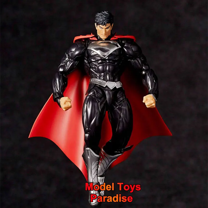 In Stock Original 1/12 Collection Toys Black Superman Limited Series Super Hero Soldier 17.5CM Action Figure Model Fans Gifts